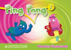 Ping Pong 2: Flashcards (Phonics)